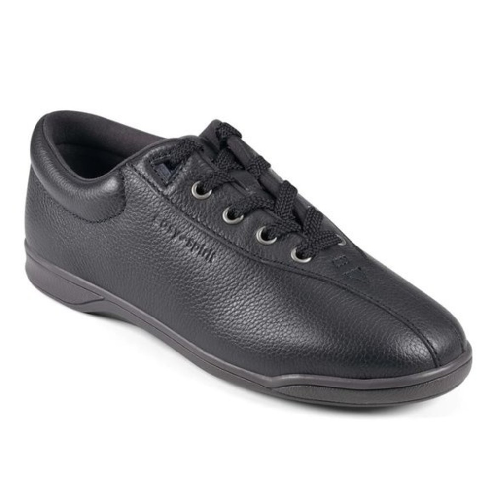 9WW 9XW 9 EXTRA WIDE WIDTH Easy Spirit Women's AP1 Black Leather Sneakers‎ Shoes